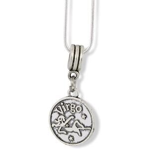 Virgo Astrology Sign Horoscope Necklace Pendant Jewelry